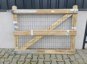 17. Houten poort | 149 cm | Tanalith-E