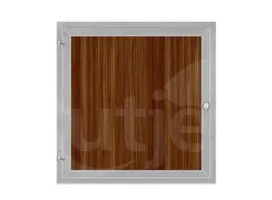 Buitenluik voor paardenstal met bamboe