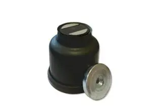 Magnetische deurstopper zwart