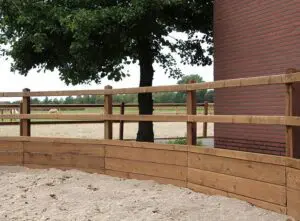 Roundpen voor paarden - longeercirkel - paardenbak