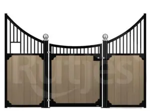 Stalwand voor paardenbox, voorwand paardenstal