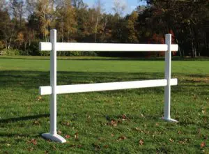 Verplaatsbaar hekwerk kunststof