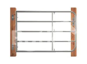 Verstelbare weidepoort - stalen poort weiland