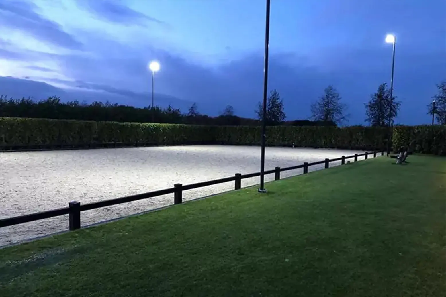 Rijbakverlichting - Lichtmasten