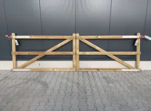 41. Houten poort | 390 cm | Tanalith-E