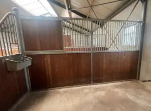 Tussenwanden met bamboe | 3845 mm | met privacy paneel