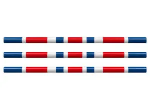 Houten hindernisbalk - model 07