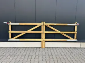 15-17. Houten poort | 300 cm | Tanalith-E | Stroom