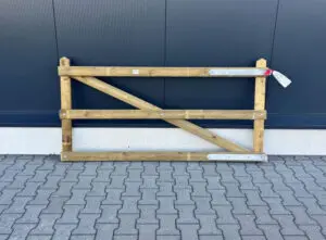 9, 10. Houten poort | 200 cm | Tanalith-E
