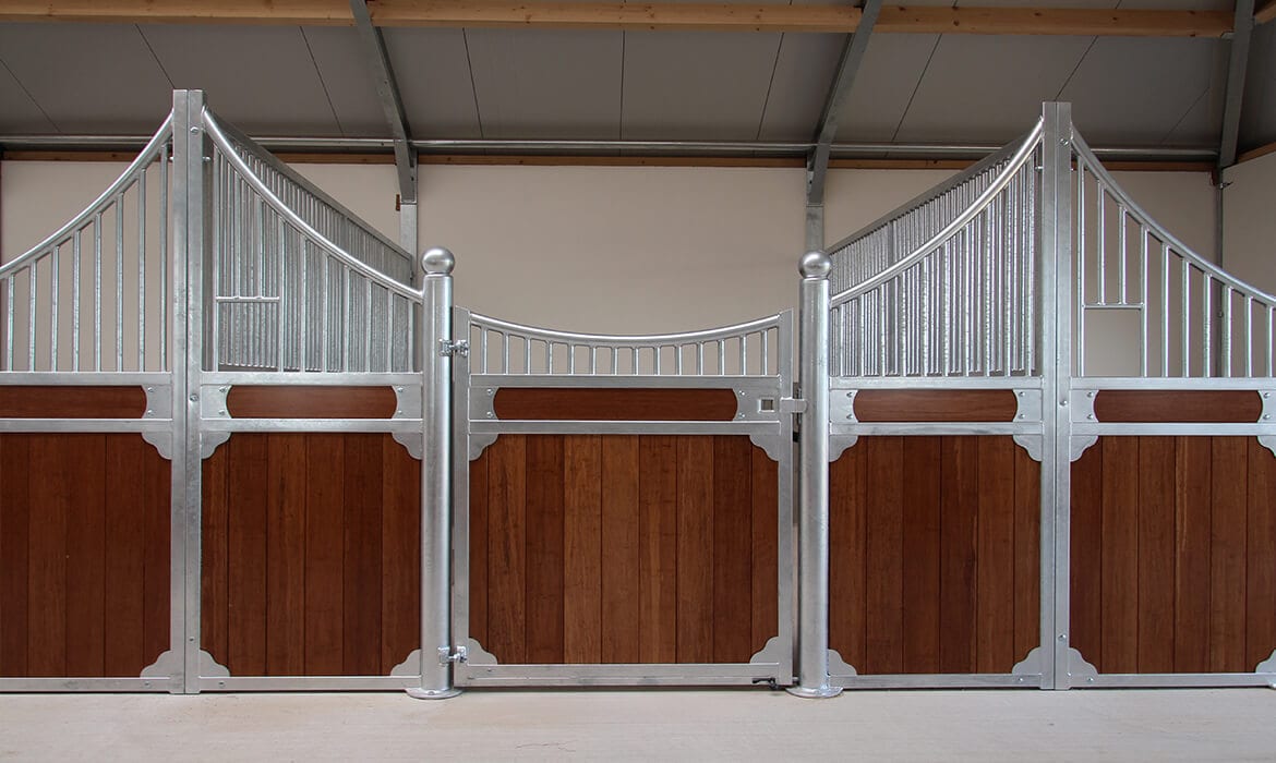 Luxe stalinrichting voor een nieuwbouw stal