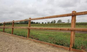 Referentie project - omheining paardenbak