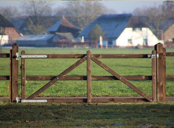 Weidepoort van hout - Dura2