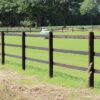 Paardenomheining – houten omheining paddock